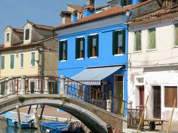 Vida en Laguna - Burano - Italia - 622 — Foto de Stock