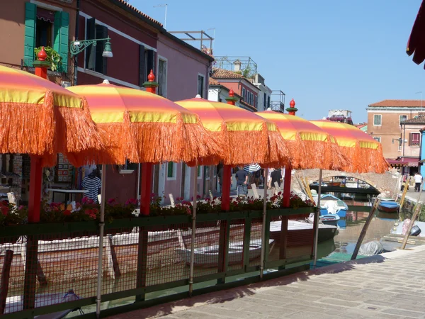 Vida en Laguna - Burano - Italia - 623 — Foto de Stock