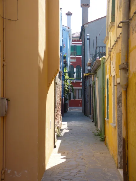 Livet i lagunen - burano - Italien - 627 — Stockfoto