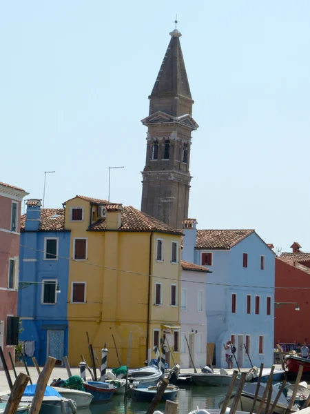 Vida en Laguna - Burano - Italia - 695 — Foto de Stock