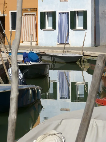 Hayat lagoon - burano - İtalya - 621 — Stok fotoğraf