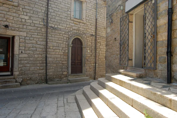 The houses of Tempio Pausania - Sardinia - Italy - 246 — Stock Photo, Image