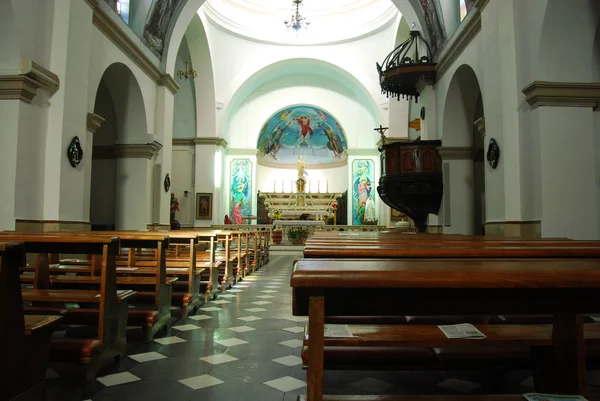 Interior de la iglesia de Olbia - Cerdeña - Italia - 495 — Foto de Stock