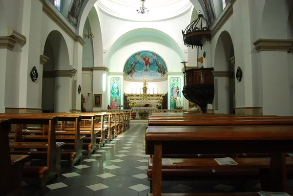 Interior da igreja de Olbia - Sardenha - Itália - 496 — Fotografia de Stock