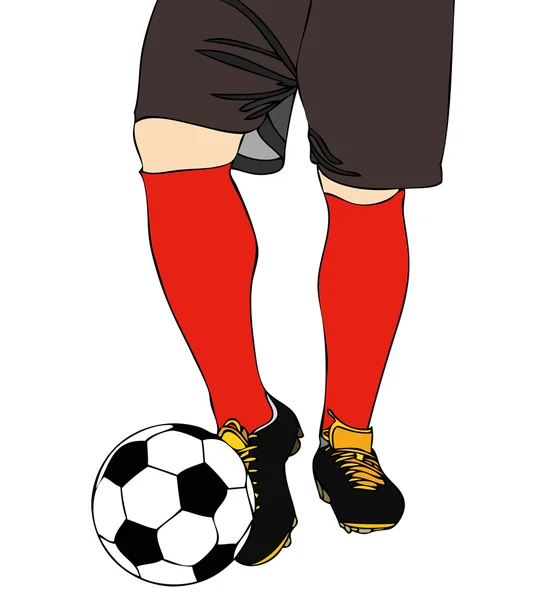 Footballer — Stock Photo, Image