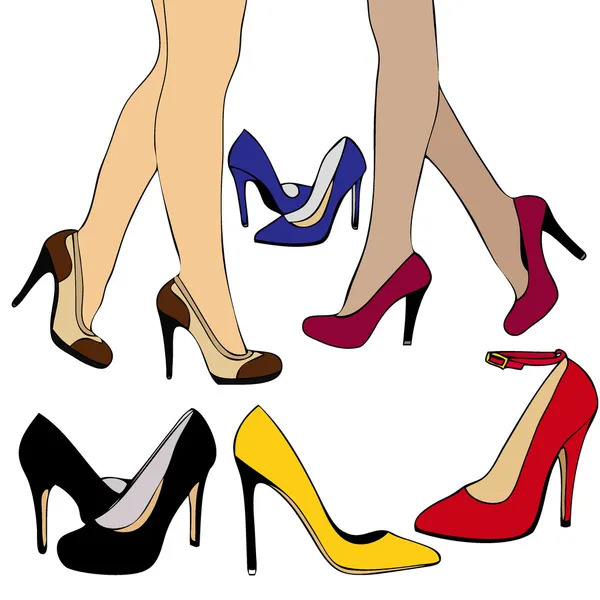 Tribute to high heels — Stock Photo, Image