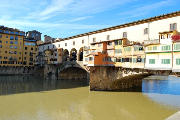 -İtalya - 063 Floransa'daki Ponte Vecchio — Stok fotoğraf