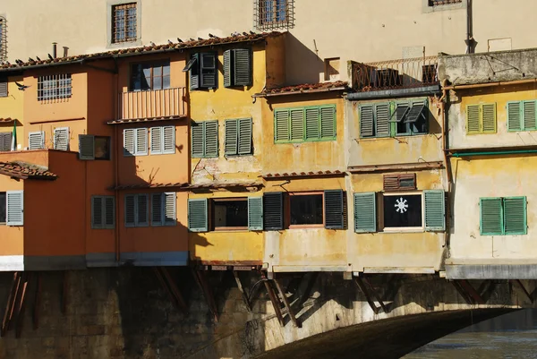 Ponte vecchio ve Florencii - Itálie - 067 — Stock fotografie