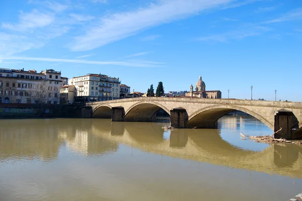 Ponte sull'Arno a Firenze - 013 — Foto Stock