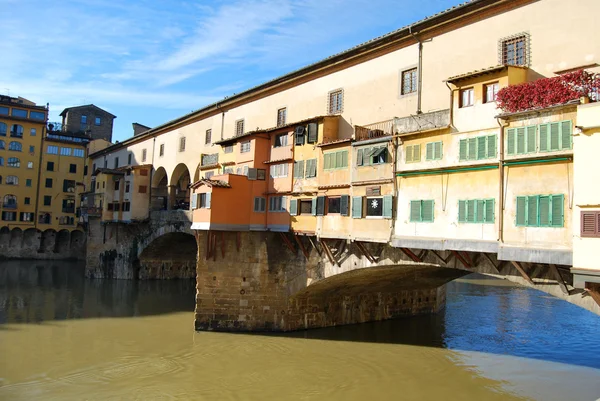 フィレンツェ - イタリア - 057 のヴェッキオ橋 — ストック写真