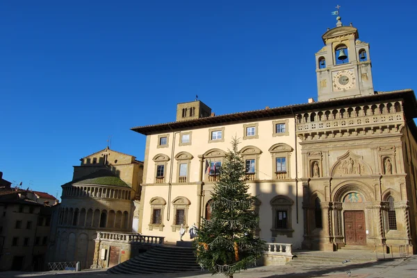 Uma vista de Arezzo - Toscana - Itália - 0141 — Fotografia de Stock