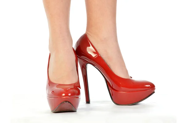Rode schoenen 167 — Stockfoto