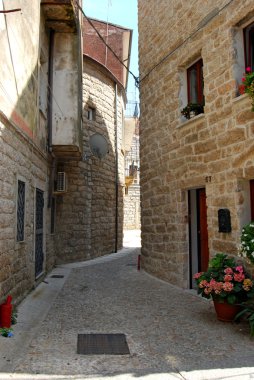 Alley of Tempio Pausania - Sardinia 2 clipart
