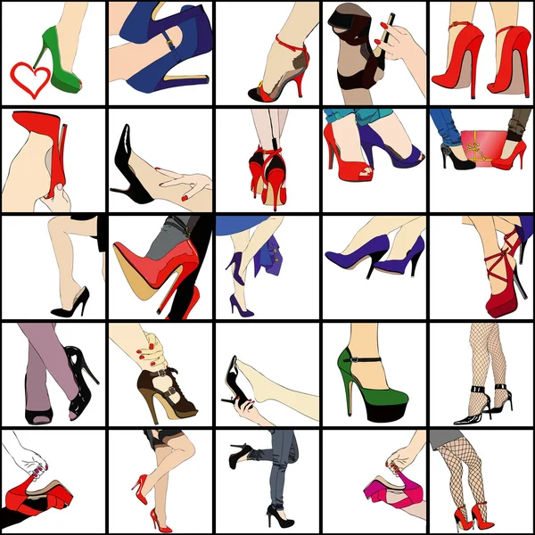 La mia passione per le scarpe — Foto Stock