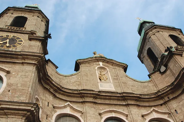 大教堂的因斯布鲁克-奥地利 — 图库照片