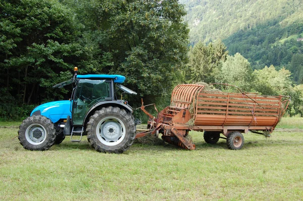 Tutto il fieno è stato raccolto — Foto Stock