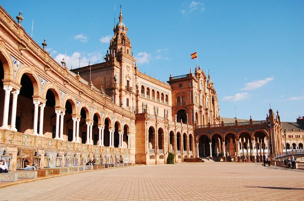 The Plaza de Espana in Seville - Spain Stock Picture