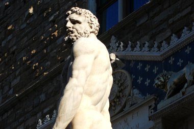 Floransa - Signoria Meydanı - Sanat ve güzellik - Toskana - İtalya -