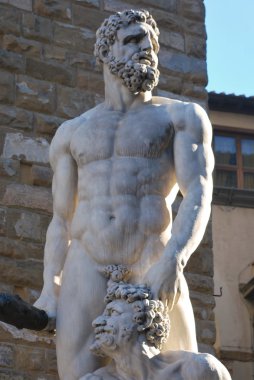 Floransa - Signoria Meydanı - Sanat ve güzellik - Toskana - İtalya -