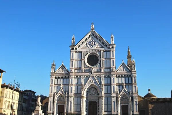 Die basilika von santa croce - florenz - italien - 668 — Stockfoto