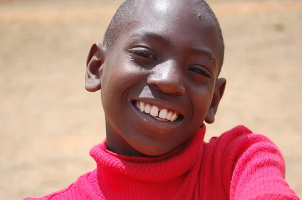 Lo sguardo dell'africa - villaggio di pomerini - tanzania - 2013 - — Foto Stock