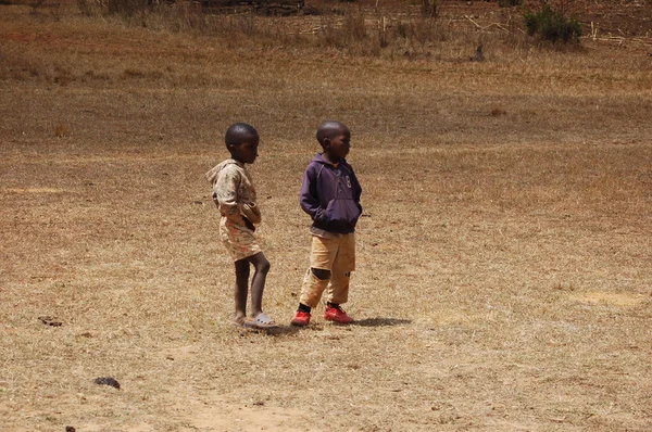 The Look of Africa - Village Pomerini - Tanzania - 2013 - — Stock Photo, Image