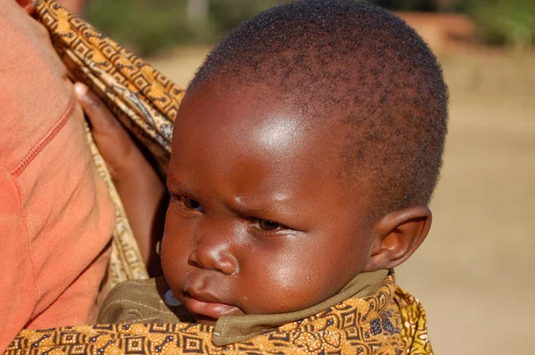 Pohled z Afriky - vesnice pomerini - Tanzanie - 2013 - — Stock fotografie