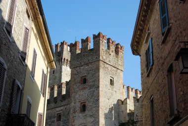 garda Gölü - brescia - İtalya Sirmione castle