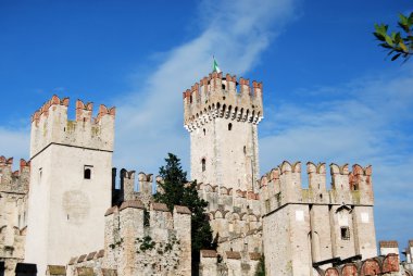 garda Gölü - brescia - İtalya Sirmione castle