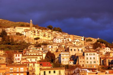 Palestrina günbatımı - palestrina - Roma