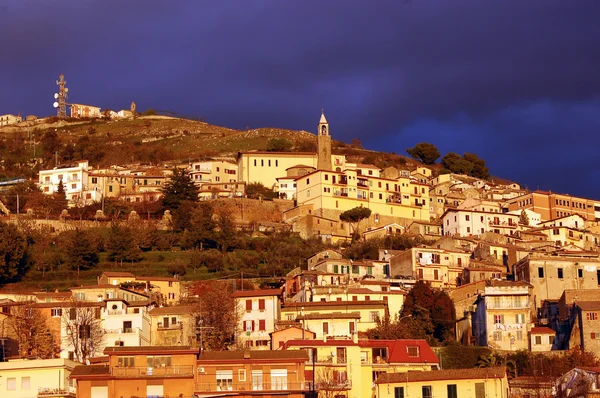 Palestrina al atardecer - Palestrina - Roma — Foto de Stock