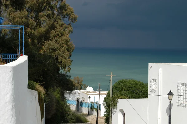 La mer vue de Sidi Bou Saïd — Photo
