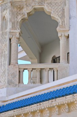 Minare ve cami Tunus