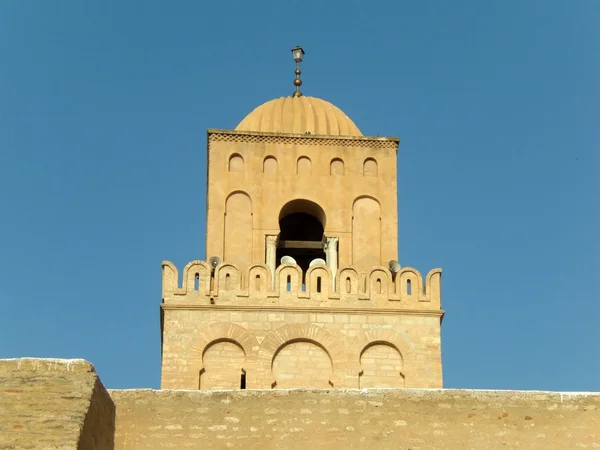 Os Minaretes e mesquitas na Tunísia — Fotografia de Stock