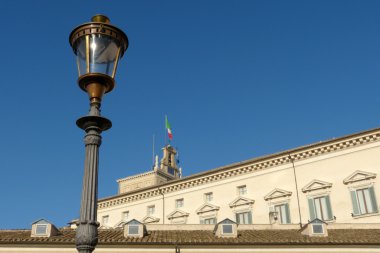 görünümünü quirinal Sarayı - Roma - İtalya