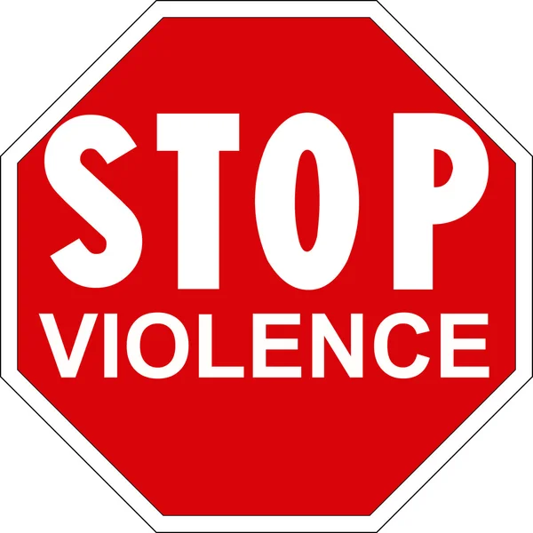 Stop Violence — Stock Vector
