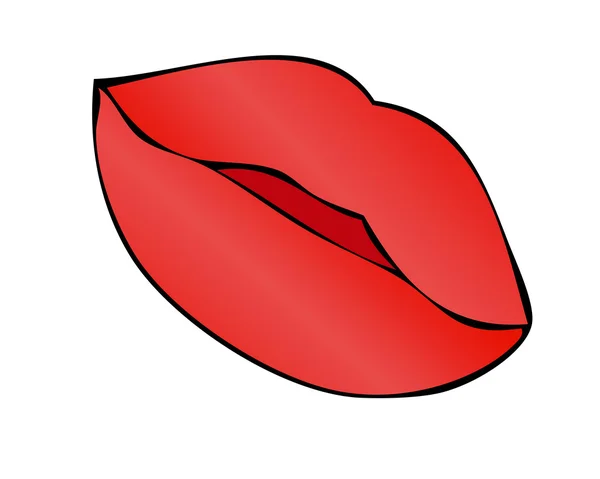 Labios perfectos — Archivo Imágenes Vectoriales