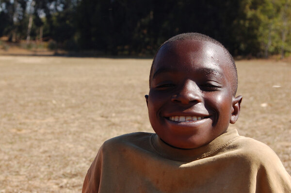 The look of Africa on the faces of children - Village Pomerini