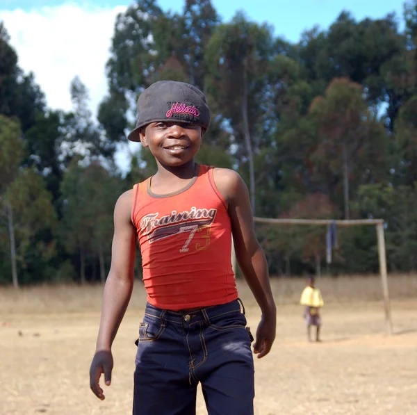 アフリカの子供 - 村 pomerini の顔の表情 — ストック写真