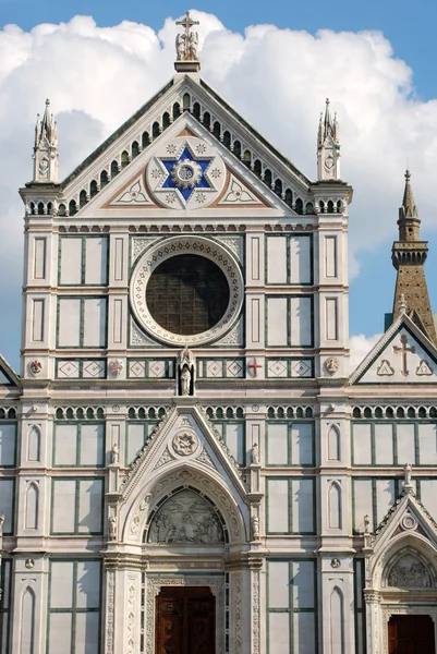 The Basilica of Santa Croce in Florence - Tuscany - Italy 499 — Stock Photo, Image