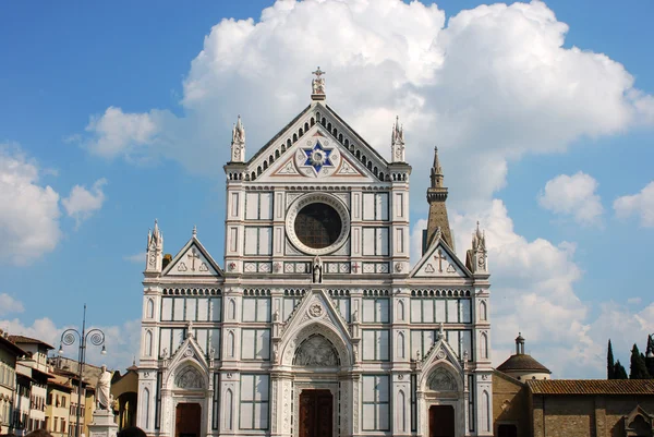 The Basilica of Santa Croce in Florence - Tuscany - Italy 495 — Stock Photo, Image