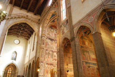 freskler Floransa-Toskana-o santa croce Kilisesi