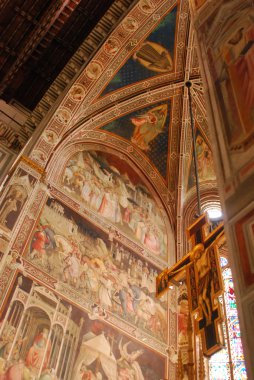 freskler Floransa-Toskana-o santa croce Kilisesi