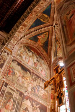 freskler Floransa-Toskana-o santa croce Kilisesi