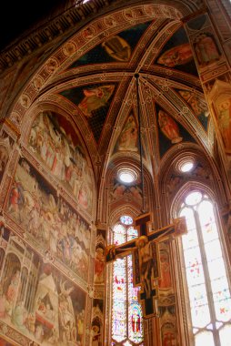 freskler Floransa-Toskana-o santa croce Kilisesi