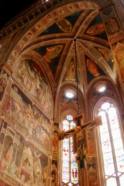 freskler Floransa-Toskana-o santa croce Kilisesi