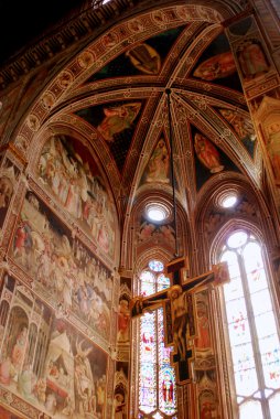freskler Floransa-Toskana-o santa croce Kilisesi