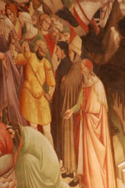 freskler Floransa-Toskana-o santa croce Kilisesi