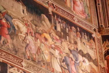 freskler Floransa-Toskana-o santa croce Kilisesi