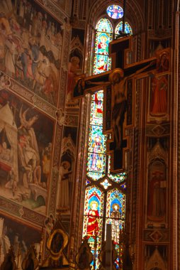 freskler Floransa-Toskana-o santa croce Kilisesi